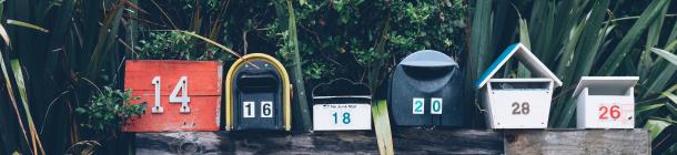 letter boxes
